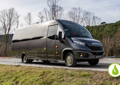 THE MOST COMFORTABLE AND SUSTAINABLE MINIBUS OF ITS CATEGORY